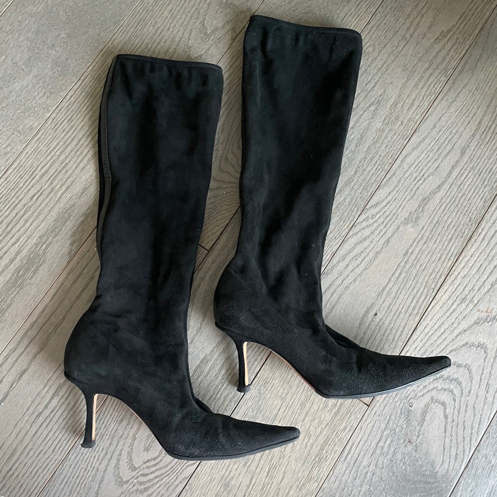 Jimmy choo knee high suede boots